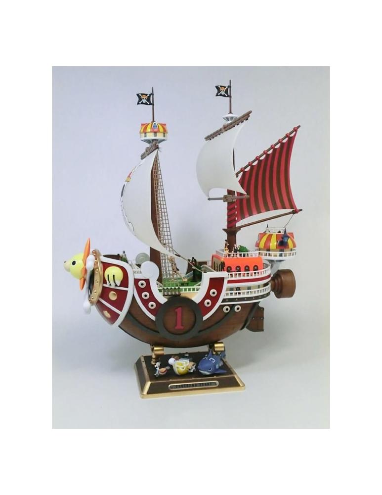 Replica bandai hobby grand ship collection one piece thousand sunny new world