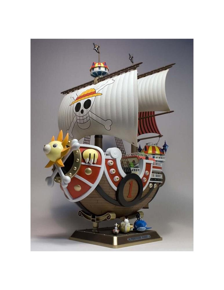 Replica bandai hobby grand ship collection one piece thousand sunny new world