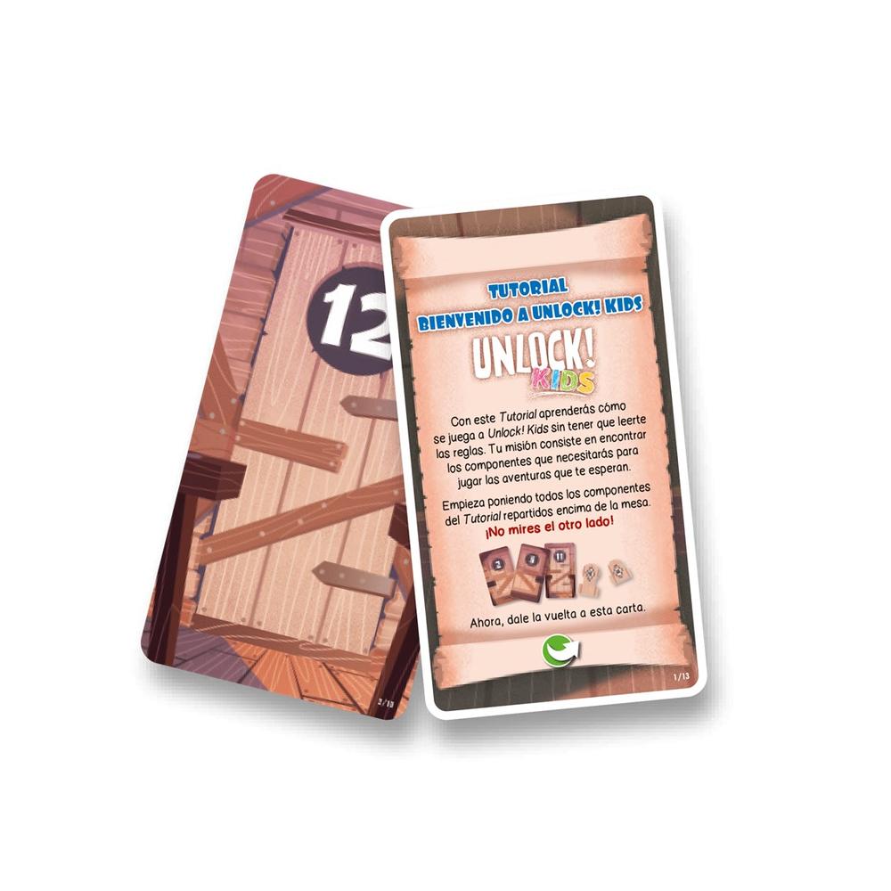 Juego de mesa unlock! kids stories from the past edad recomendada 6 aos