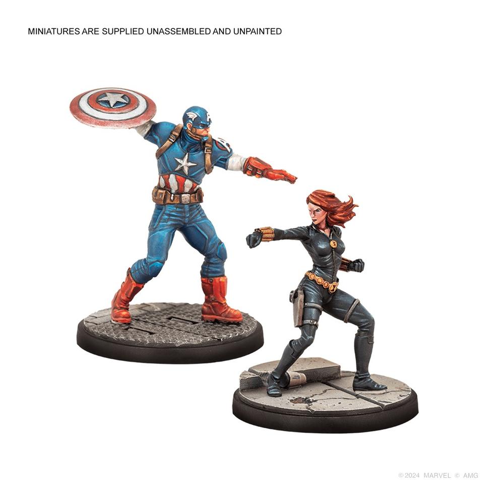 Juego de mesa marvel crisis protocol avengers affiliation pack edad recomendada 14 aos