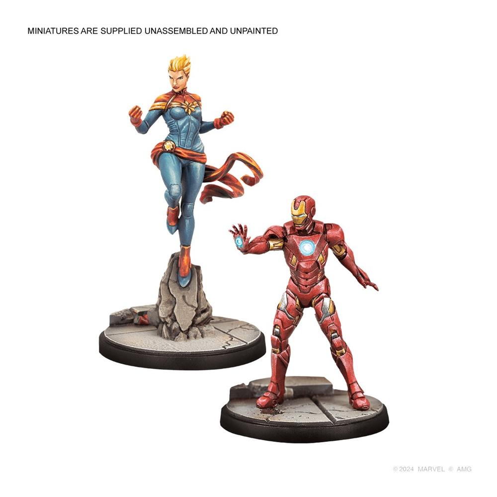 Juego de mesa marvel crisis protocol avengers affiliation pack edad recomendada 14 aos