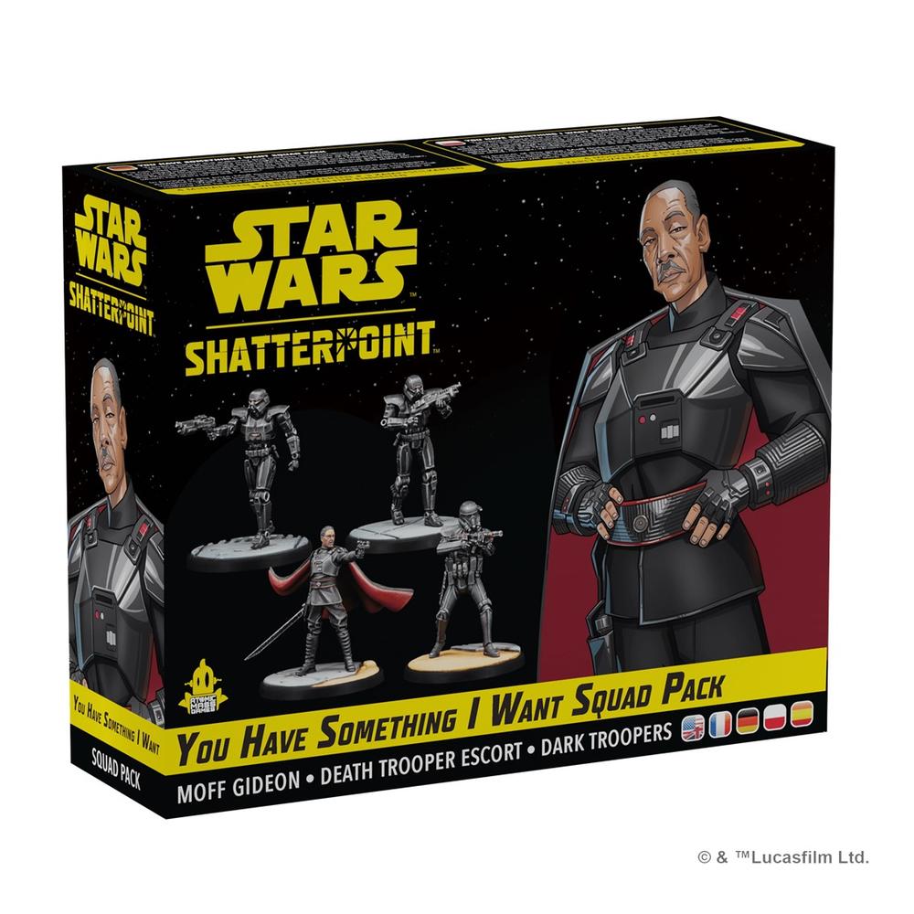 Juego de mesa star wars shatterpoint you have something i want squad pack edad recomendada 14 aos