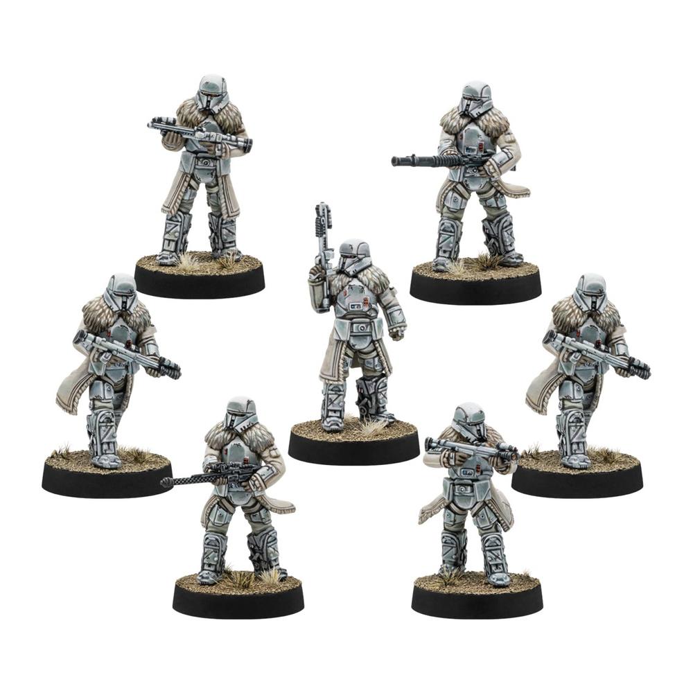Juego de mesa star wars legion soldados de frontera edad recomendada 14 aos