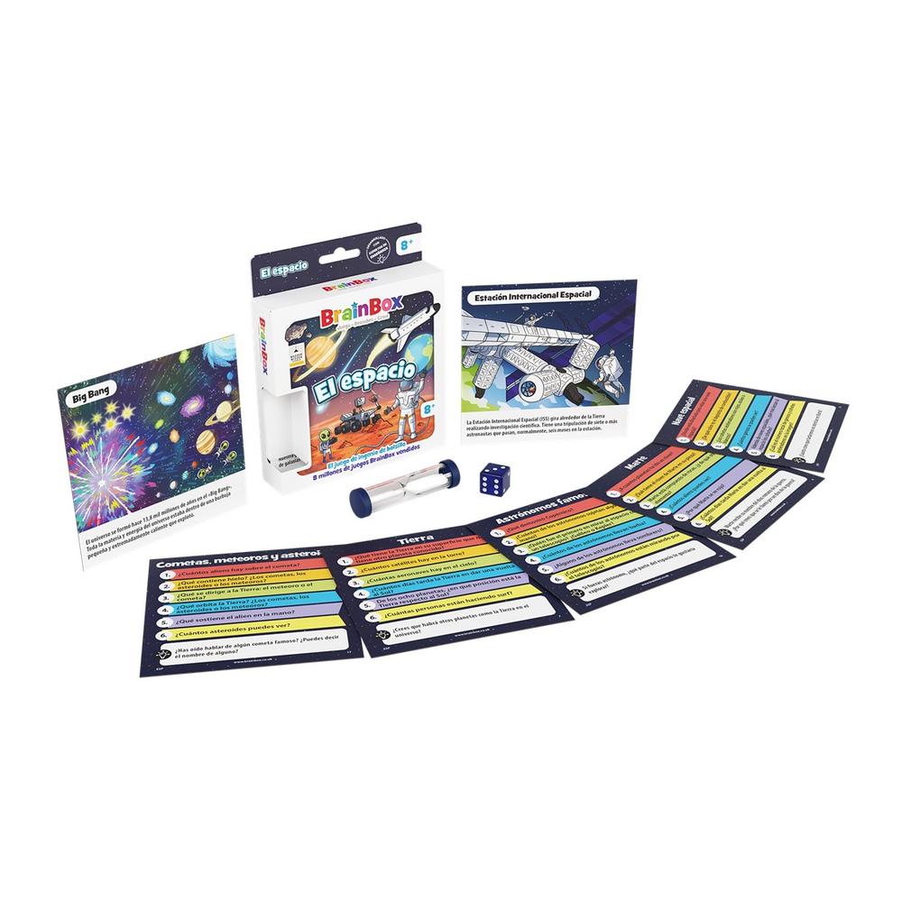 Juego de mesa brainbox pocket el espacio edad recomendada 8 aos