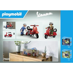 Playmobil taller vespa estilo retro aos 60