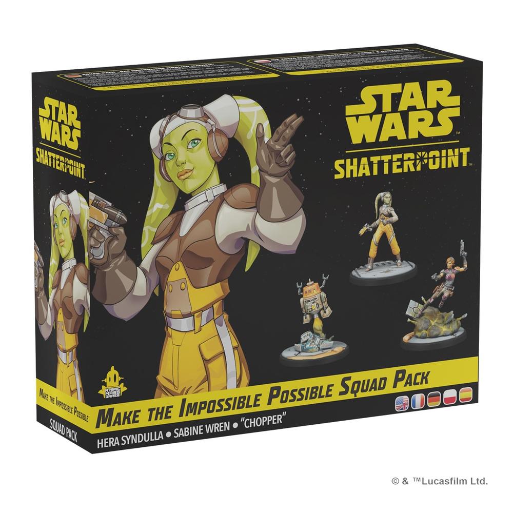 Juego De Mesa Star War Shatterpoint Make The Impossible Possible Squad Pack Edad Recomendada 14 Aos