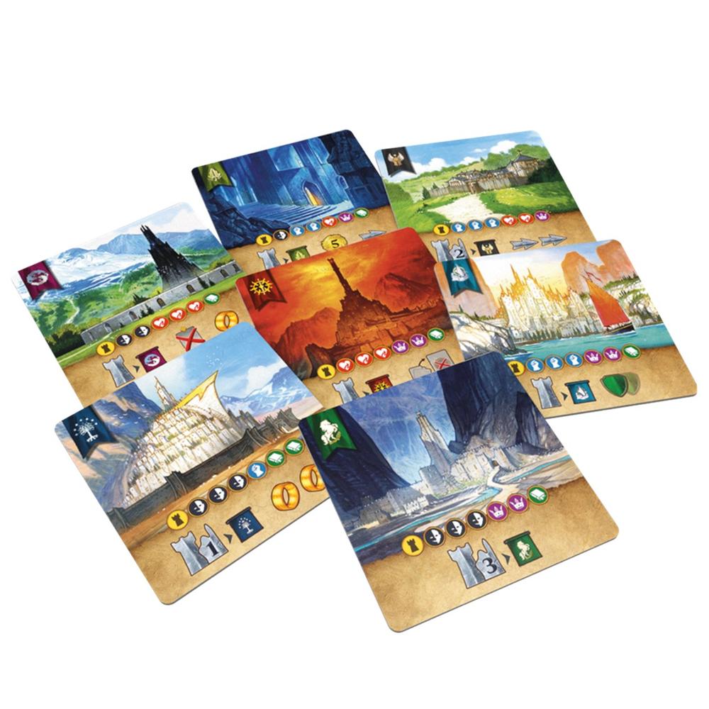 Juego de mesa el seor de los anillos: duelo por la tierra media