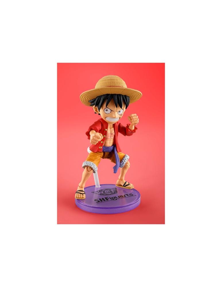 Figura tamashii nations one piece world collectable figure x sh figuarts monkey d. luffy