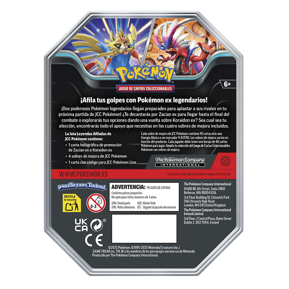Juego de cartas pokemon tcg summer ex tin 1 unidad aleatoria espaol