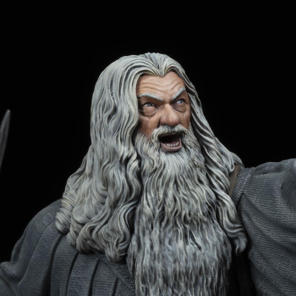 Figura el seor de los anillos gandalf en moria 18 cm