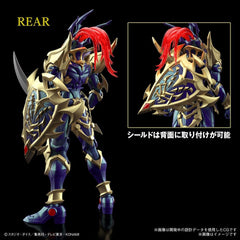 Maqueta bandai hobby yu - gi - oh! figure - rise standard amplified black luster soldier