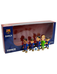 Pack 5 figuras minix fc barcelona