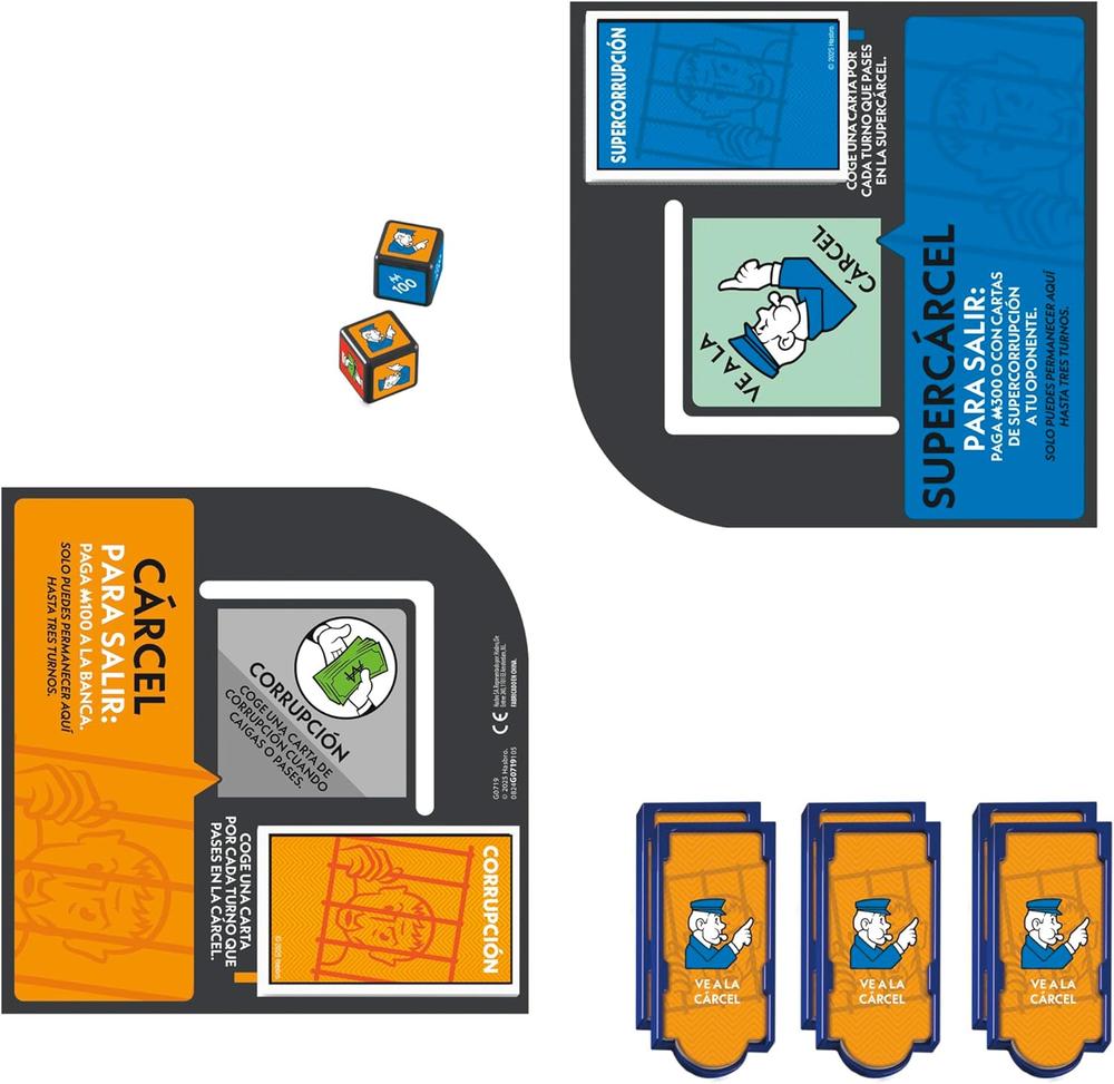 Expansión hasbro monopoly ve a la cárcel
