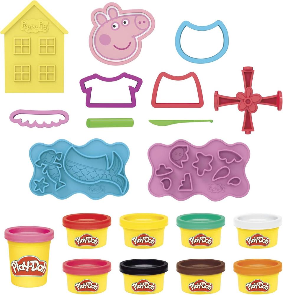 Juego hasbro play - doh peppa pig