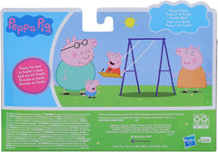 Set de 4 figuras peppa pig y su familia