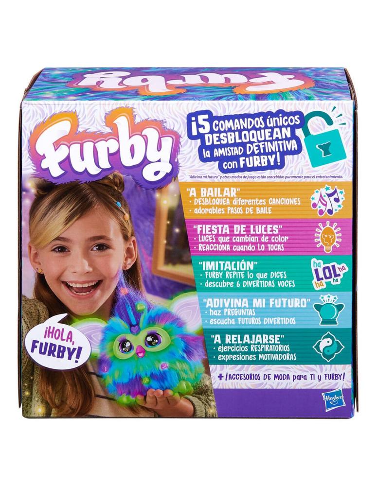 Juguete interactivo hasbro furby galaxy