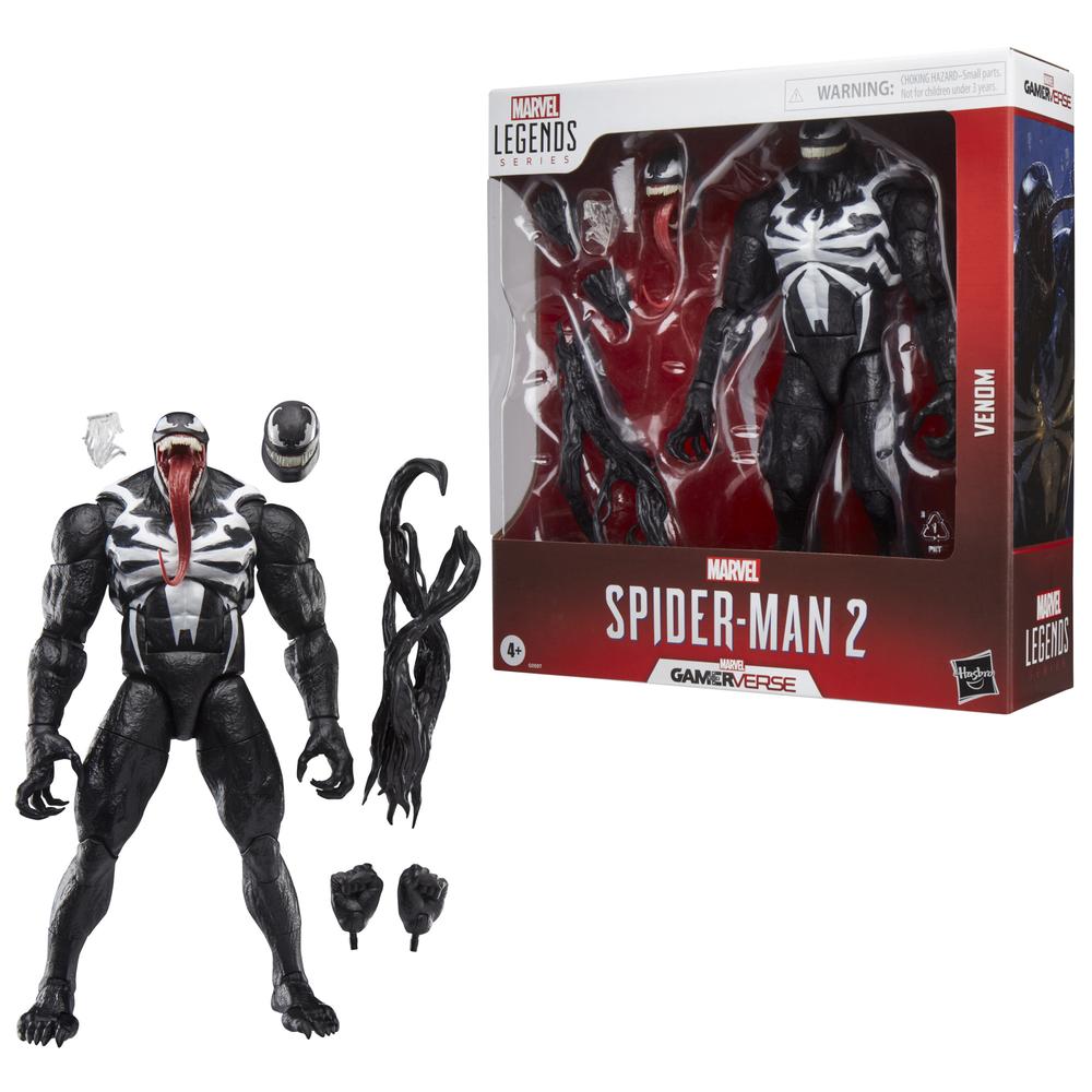 Figura hasbro marvel legends series spider - man 2 - venom