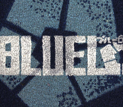 Felpudo 60x40 cm logo2 blue lock