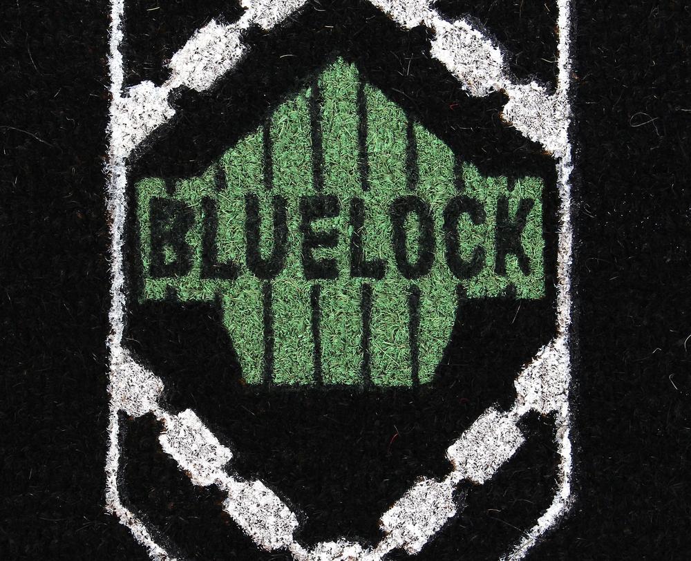 Felpudo 60x40 cm emblema blue lock