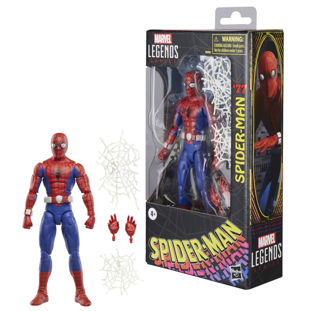 Figura hasbro marvel legends series spider - man '77