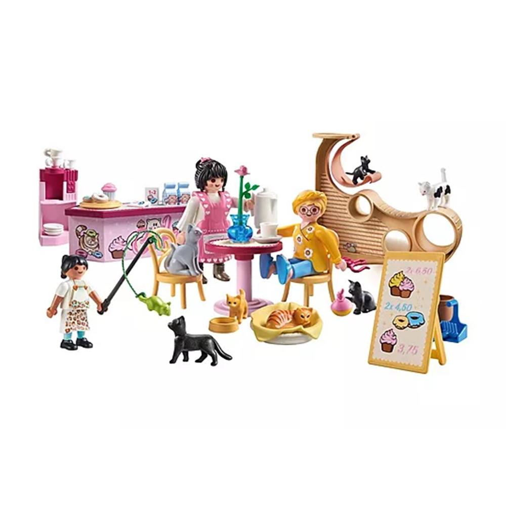 Playmobil - cafetería para gatos