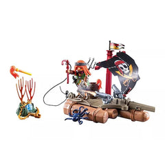 Playmobil - bote pirata con tesoro