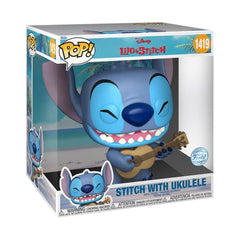 Funko pop jumbo stitch w - ukelele