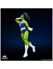Figura hasbro marvel legends series retro fantastic four she hulk