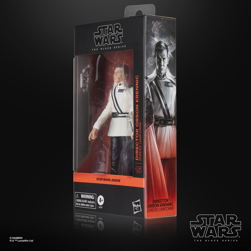 Figura hasbro star wars andor director orson krennic (dress uniform)