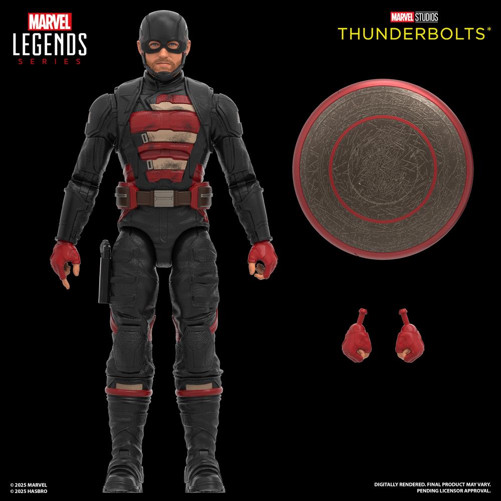 Figura hasbro marvel studios thunderbolts marvel legends series john f walker & sentry 15cm