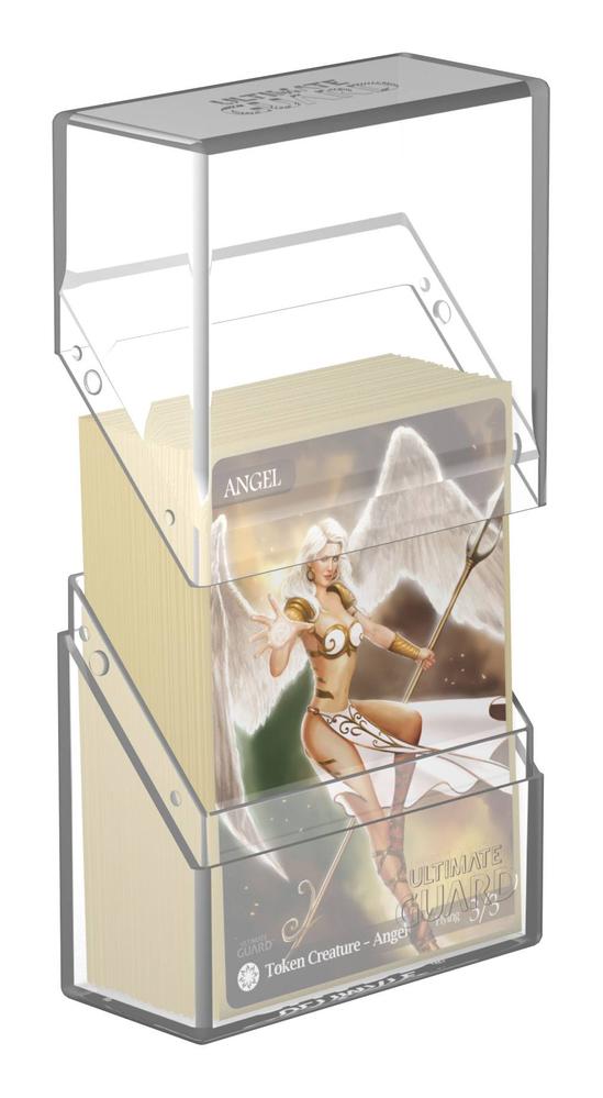 Ultimate guard boulder deckcase 40+ tamao estándartransparente
