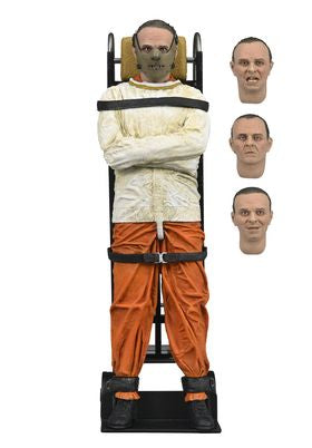 Dr. hannibal lecter masked scale action figura 18 cm the silence of the lambs