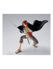 Shanks & monkey d. luffy childhood ver. fig. 16 -5 - 10 cm one piece sh figuarts collectors