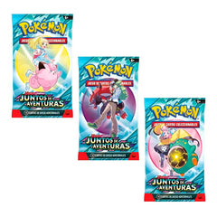 Pokemon Tcg Escarlata Y Púrpura Juntos De Aventuras Booster