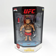 Ufc leyendas: maxi figura articulada + accesorios surtido - ilia topuria