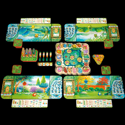 Juego de mesa pérgola
