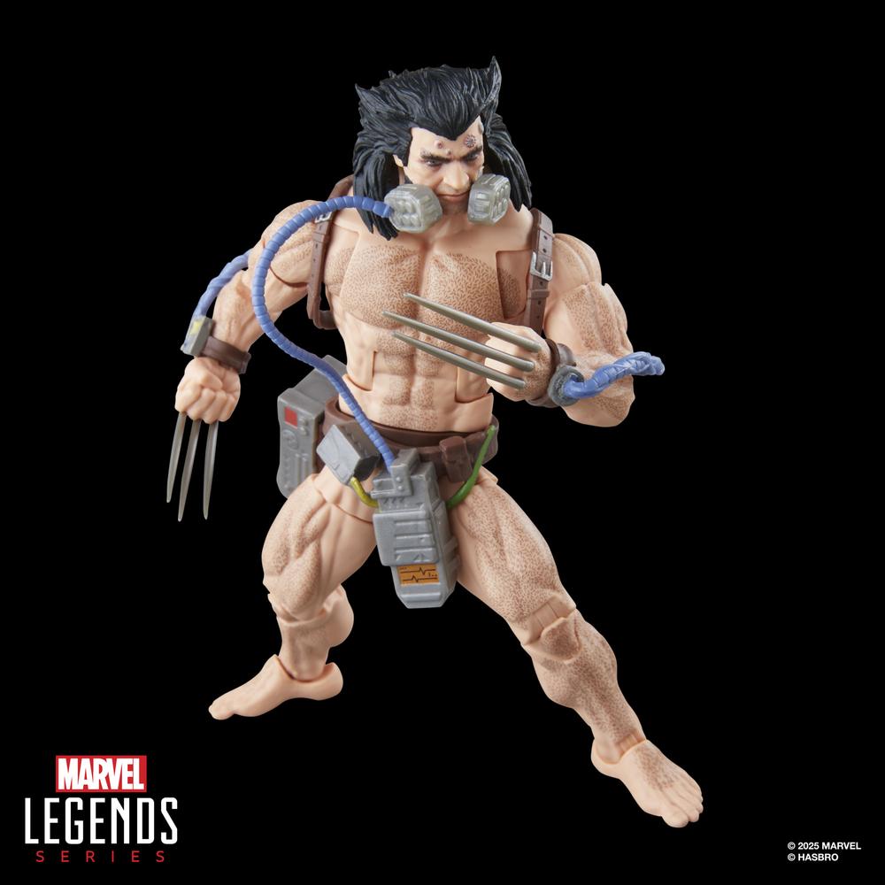 Figura hasbro marvel comics x - men wolverine weapon x