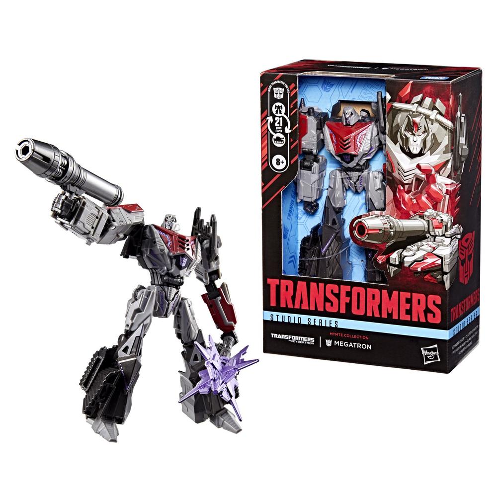 Figura hasbro transformers war for cybertron studio series voyayer class megatron 16.5cm