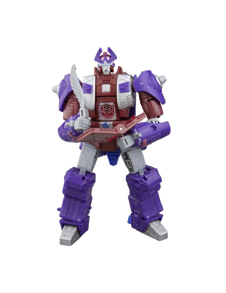 Figura hasbro transformers age of the primes deluxe class alpha trion 17.5cm