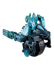 Figura hasbro transformers age of the primes deluxe class micronus prime 14cm