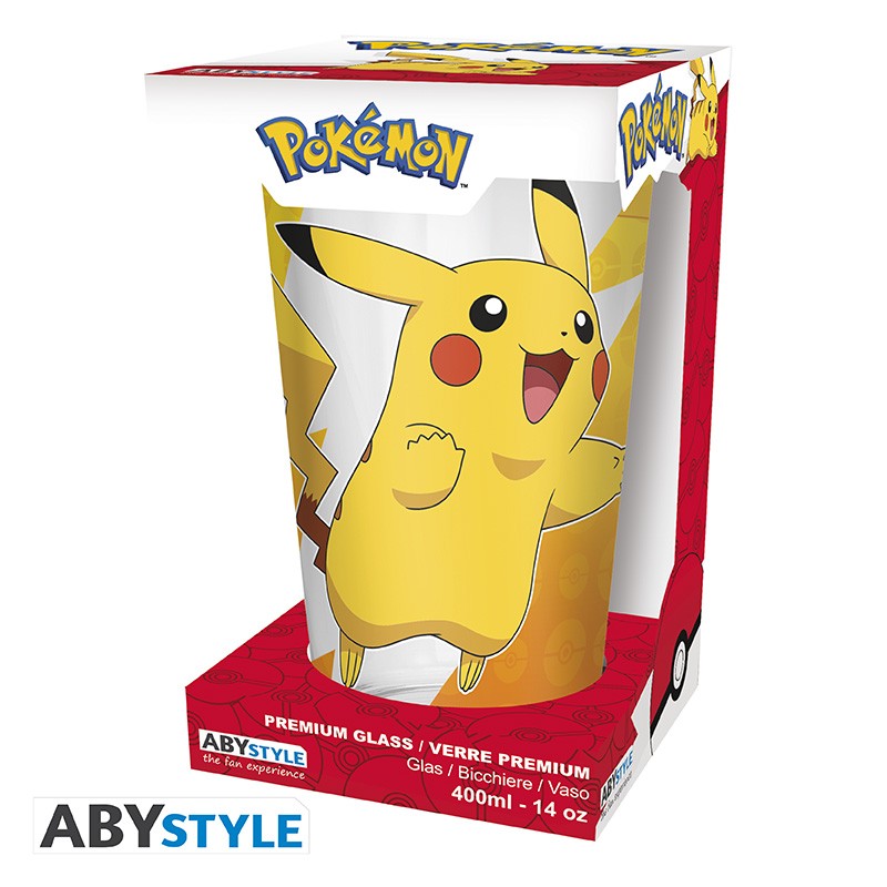 Vaso abystyle pokemon pikachu foil 400ml