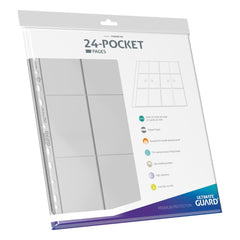 Carpeta transparente ultimate guard de 24 bolsillos y cuatro filas de páginas - carga lateral (10)
