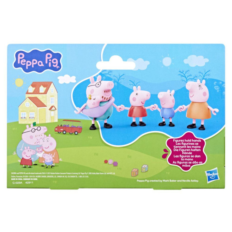 Pepa pig peppas family pack 5 figuras