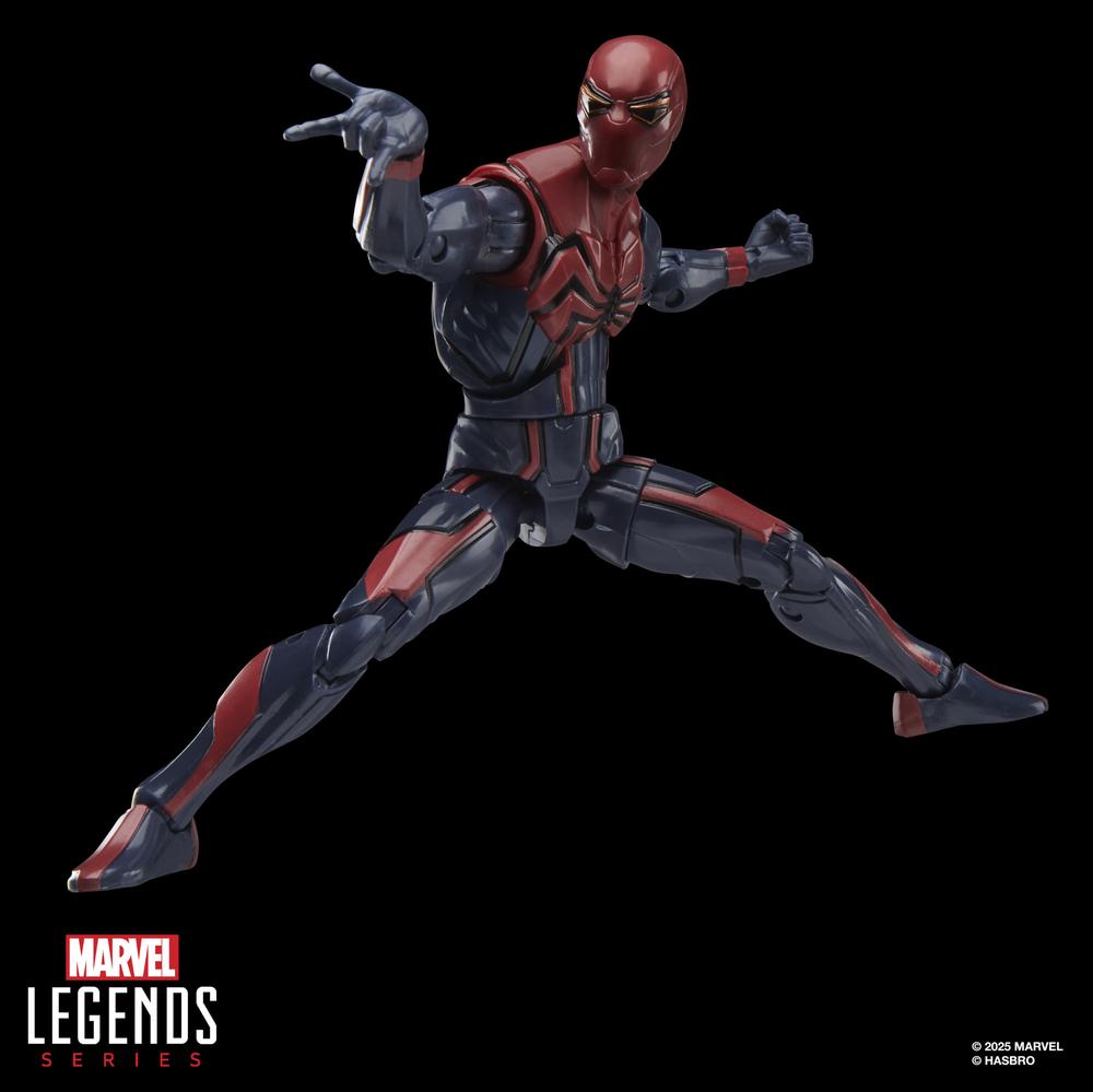 Figura hasbro marvel legends series gamerverse spider - man peter parker velocity suit