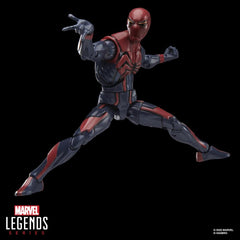 Figura hasbro marvel legends series gamerverse spider - man peter parker velocity suit