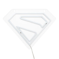 Luz de neón led para montaje en pared paladone superman