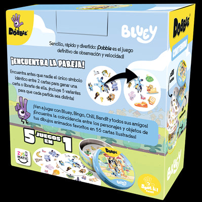 Juego de mesa dobble bluey