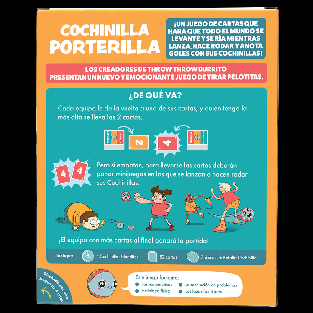 Juego de mesa cochinilla porterilla