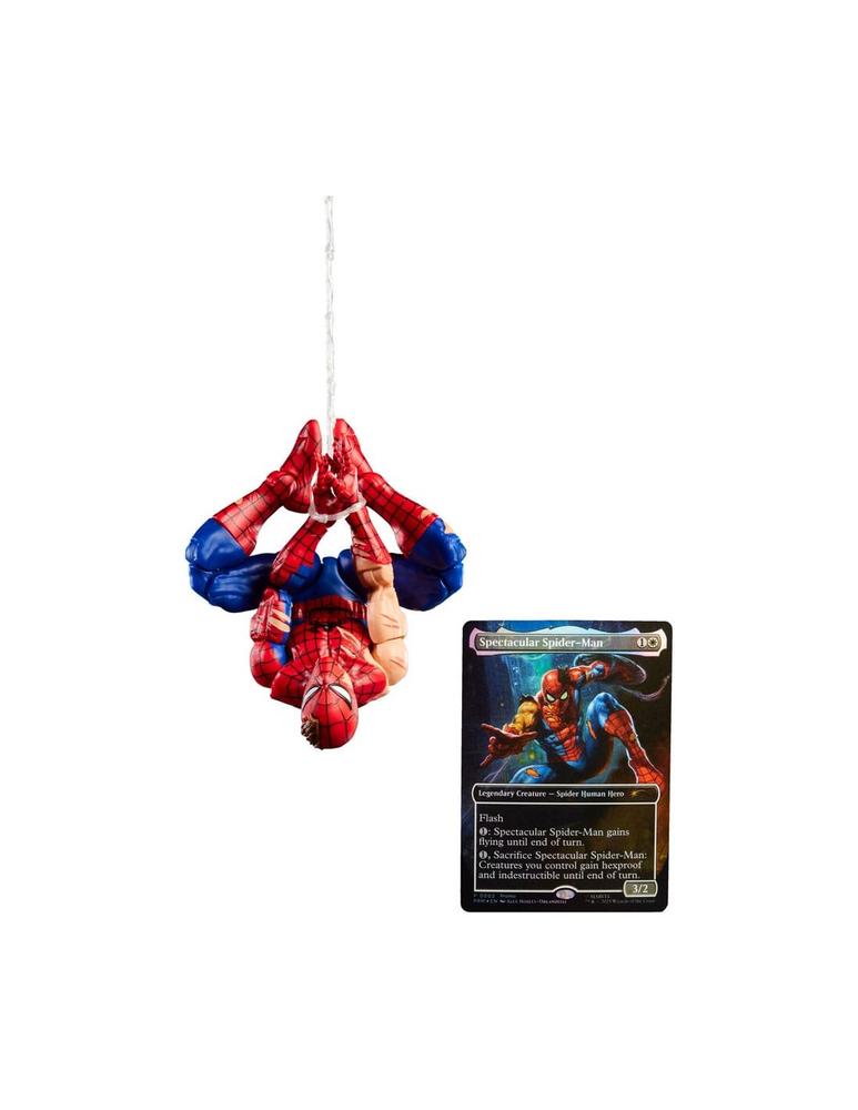 Figura hasbro marvel legends series magic the gathering spider - man