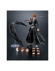 Ichigo kurosaki - getsugatensho - figura 15 -5 cm bleach sh figuarts